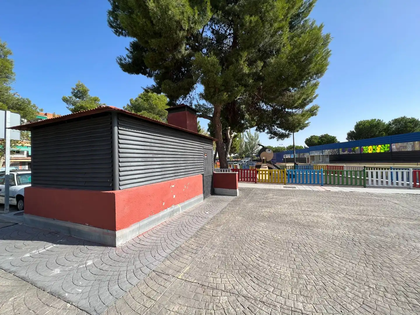 Außenansicht von Garage zur Miete in Getafe
