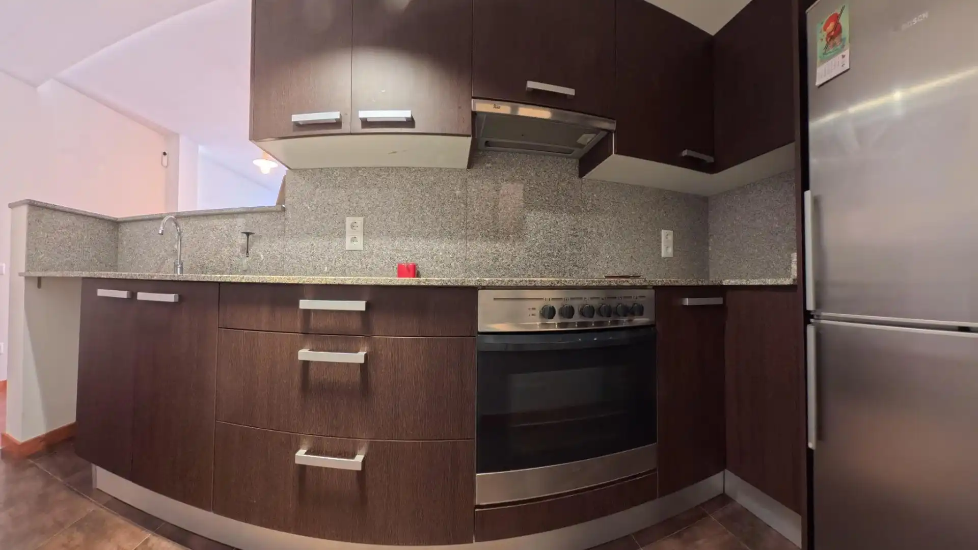 Kitchen of Flat for rent in Deltebre  with Parquet flooring