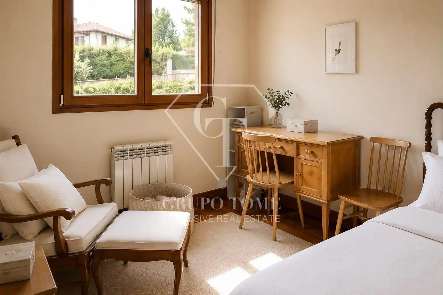 Habitación de Planta baja en venta en Donostia - San Sebastián  con Calefacción, Jardín privado y Terraza
