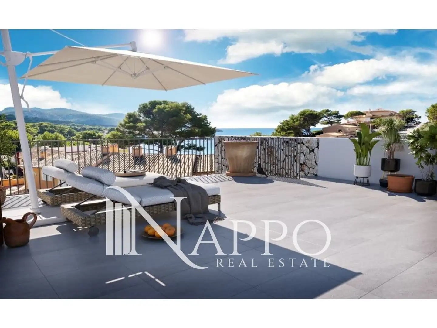 Terrace of Flat for sale in Andratx  with Air Conditioner, Heating and Terrace
