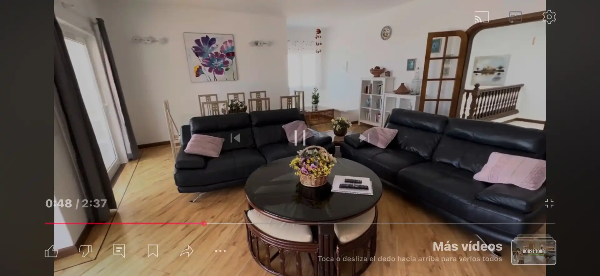 Sala de estar de Casa o chalet en venta en Yaiza con Amueblado