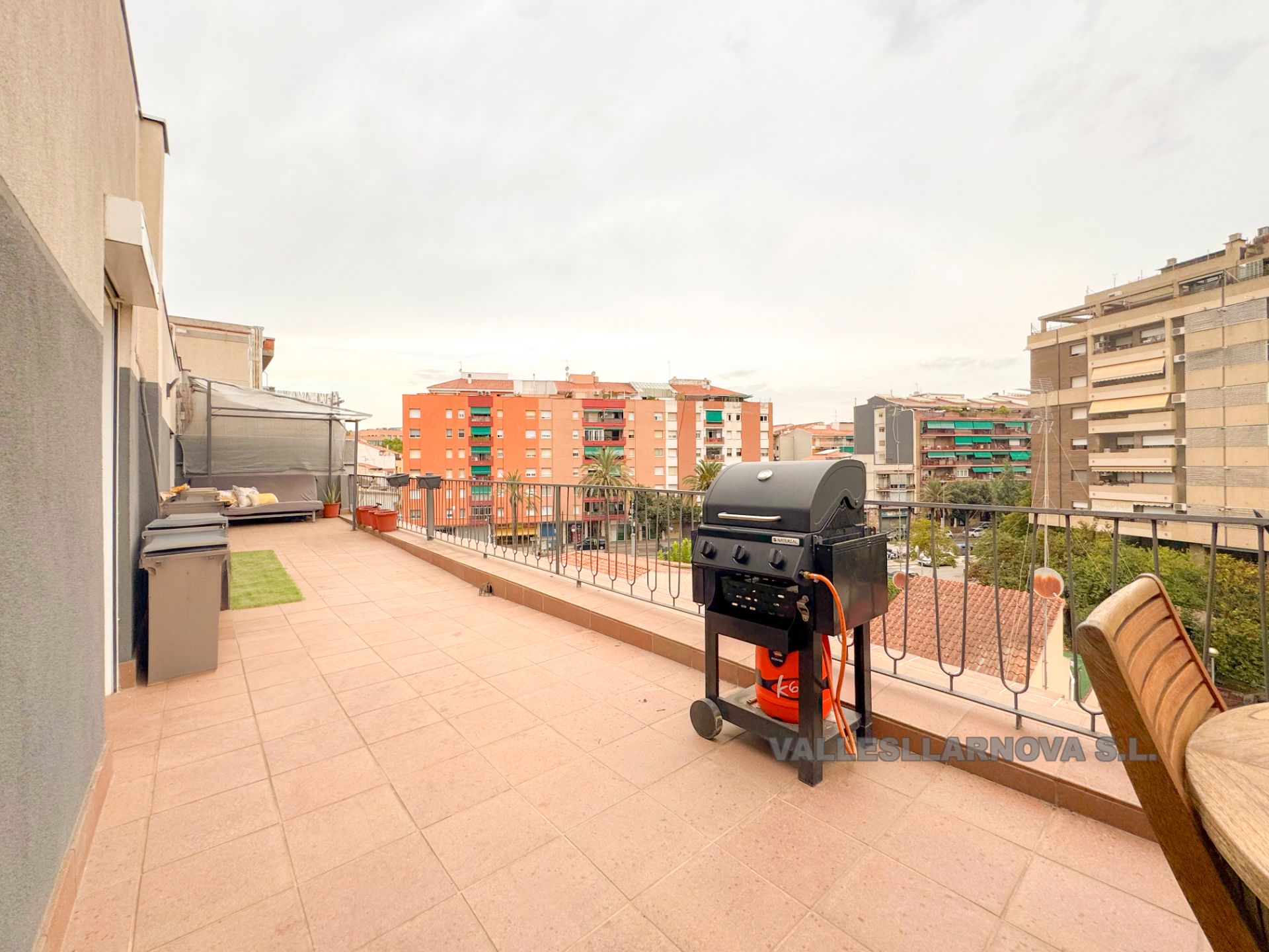 Terrace of Attic for sale in Mollet del Vallès  with Air Conditioner, Heating and Parquet flooring