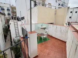 Terraza de Apartamento de alquiler en Huelva con Amueblado