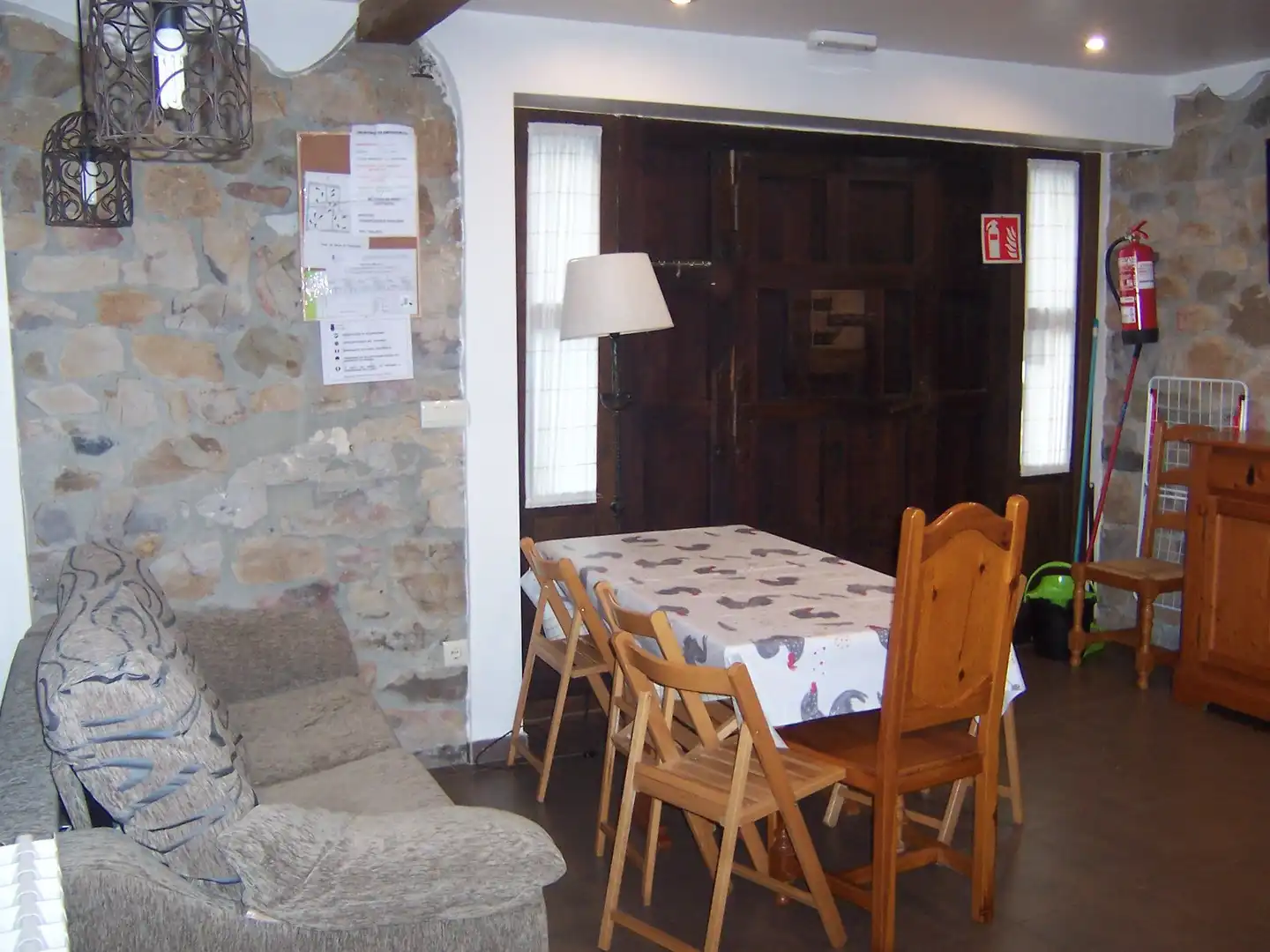 Comedor de Casa o chalet en venta en Soba con Jardín privado, Terraza y Amueblado