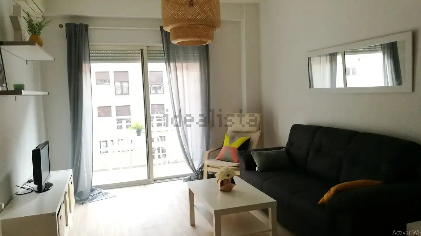 Sala de estar de Piso de alquiler en Granada con Aire acondicionado, Calefacción y Amueblado