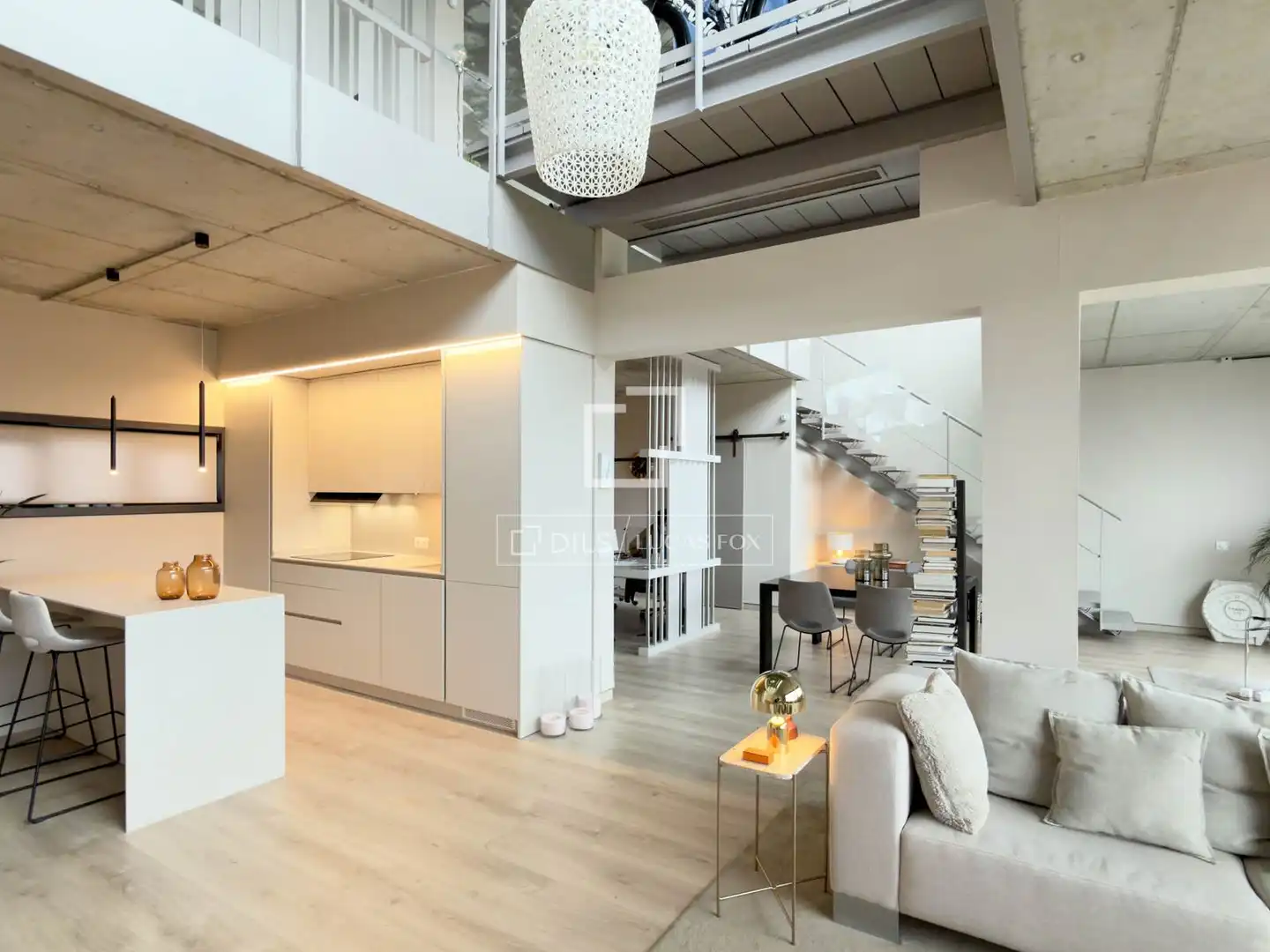 Sala d'estar de Loft en venda en Madrid amb Aire condicionat, Calefacció i Parquet