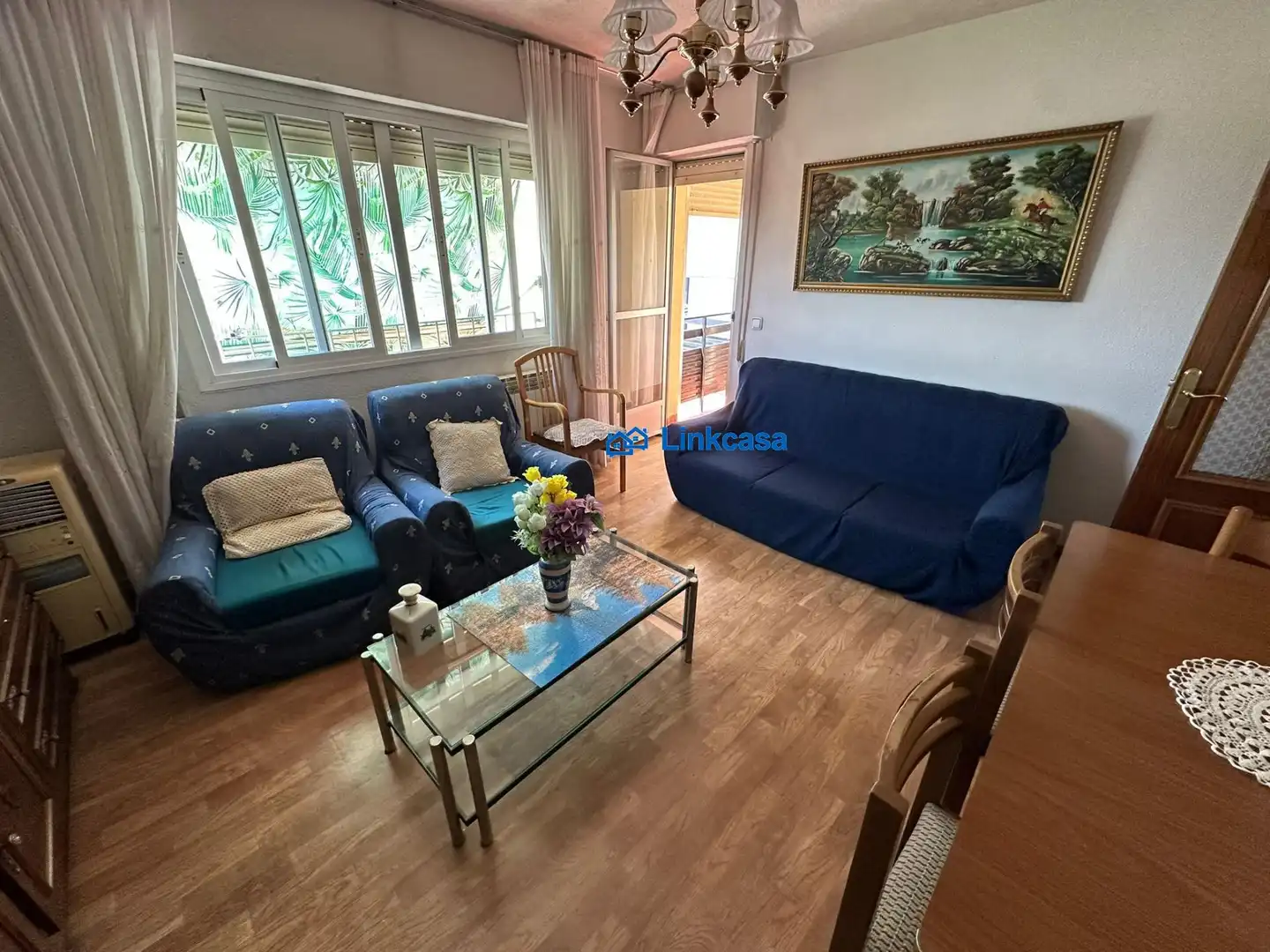 Sala de estar de Piso en venta en Madrid con Calefacción, Terraza y Amueblado