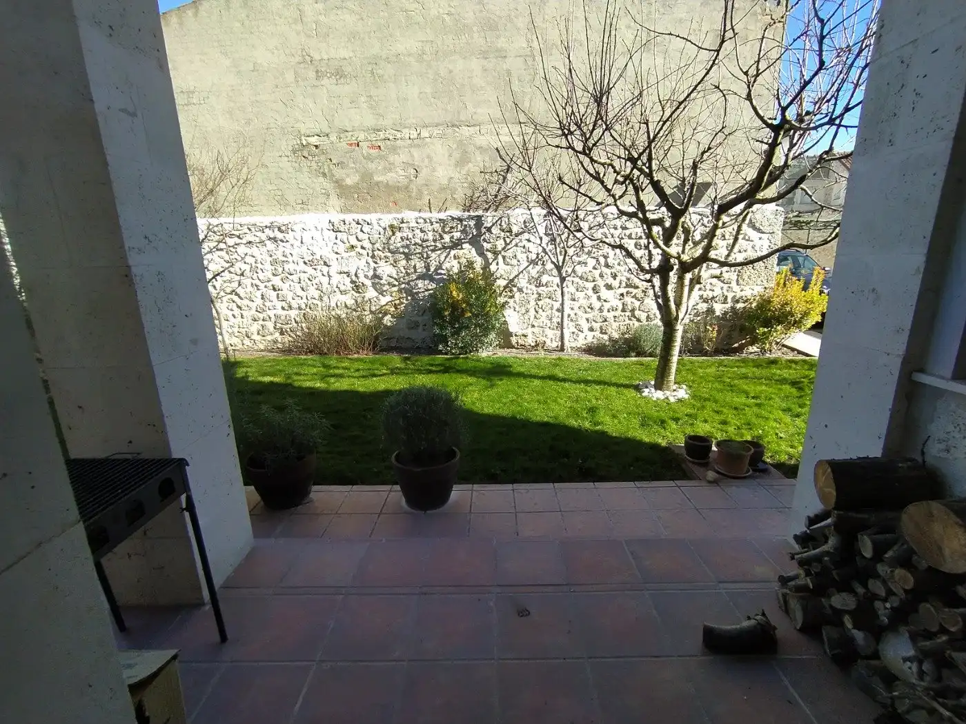 Terraza de Casa o chalet en venta en Cozuelos de Fuentidueña con Calefacción, Jardín privado y Piscina