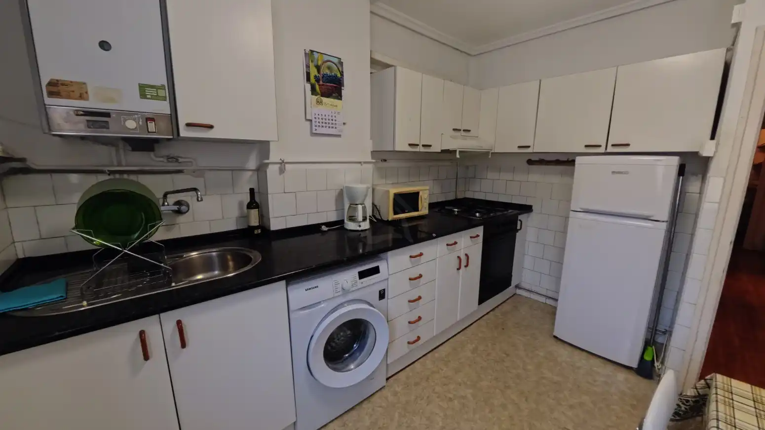 Cocina de Piso en venta en  Logroño con Calefacción, Jardín privado y Amueblado