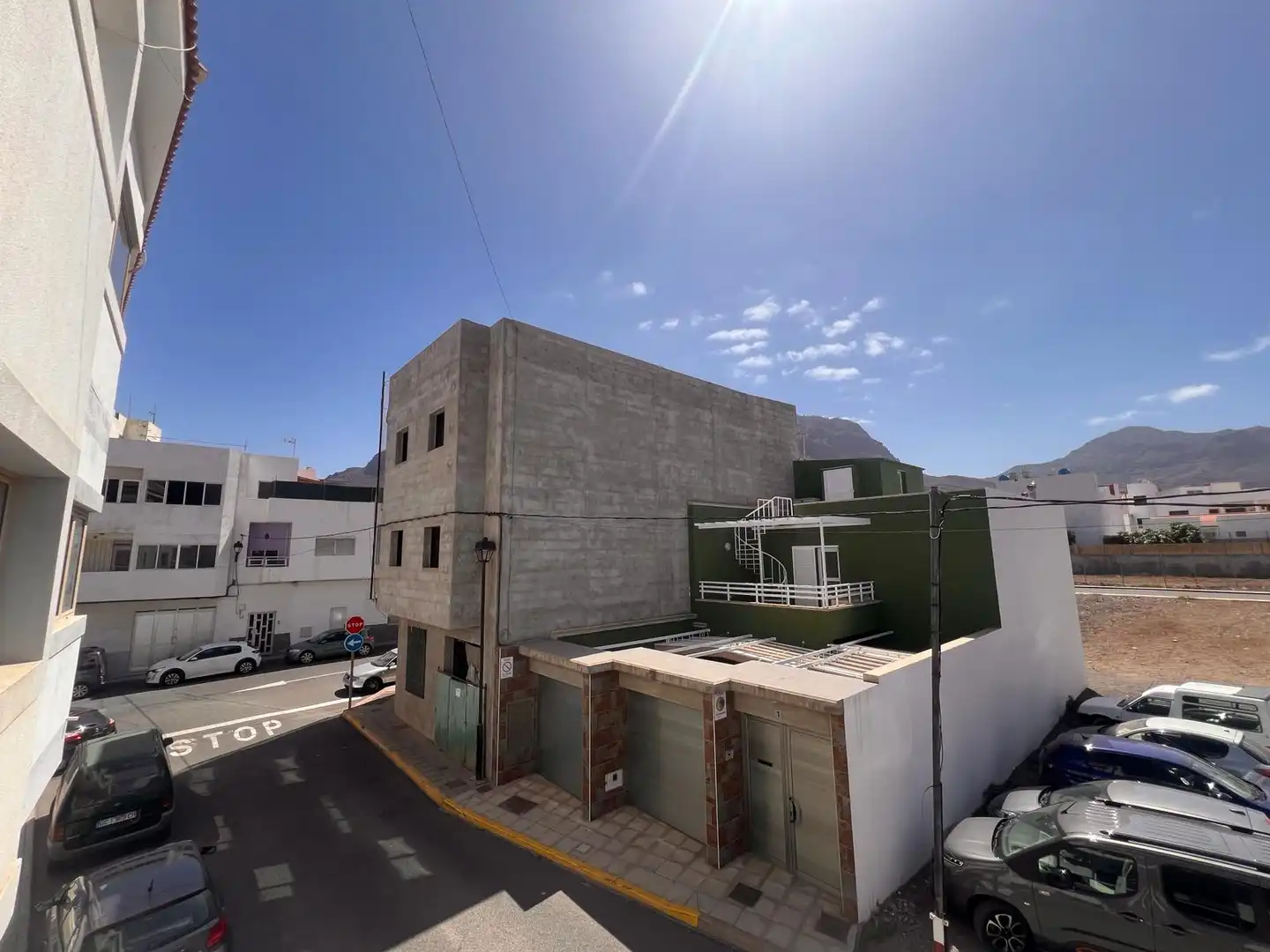 Vista exterior de Piso en venta en La Aldea de San Nicolás  con Amueblado, Lavadora y Balcón