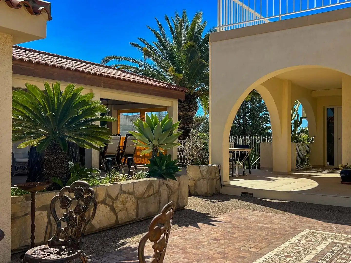Terraza de Casa o chalet en venta en La Nucia con Aire acondicionado, Calefacción y Jardín privado