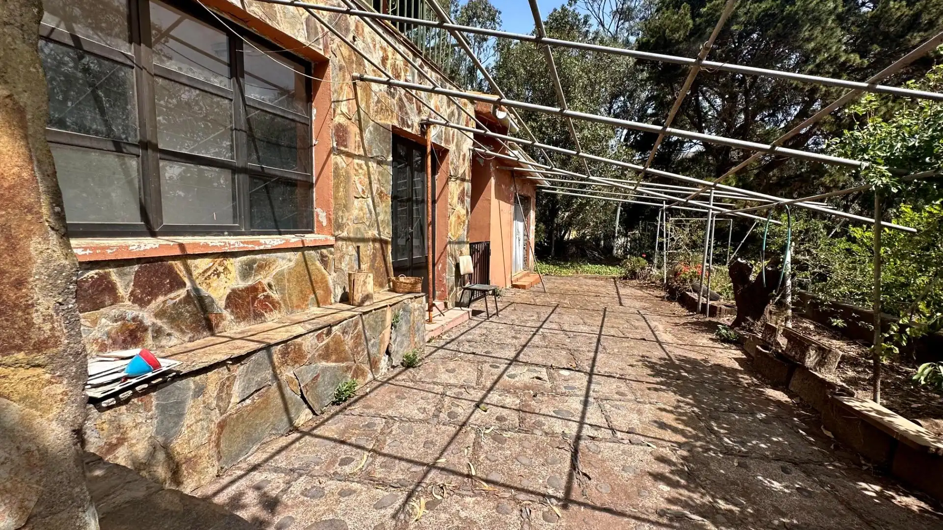 Vista exterior de Finca rústica en venta en El Rosario con Jardín privado, Terraza y Alarma