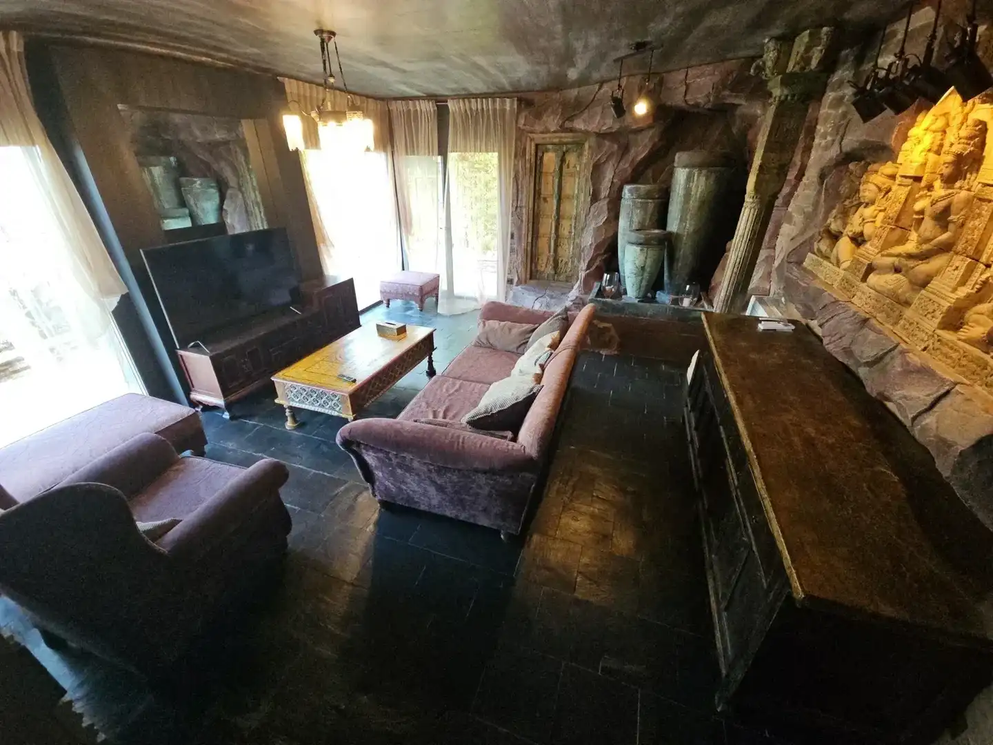 Sala de estar de Casa o chalet en venta en Lloret de Mar con Aire acondicionado, Jardín privado y Terraza