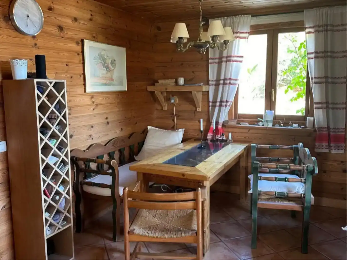 Menjador de Finca rústica en venda en Mijas amb Aire condicionat i Balcó