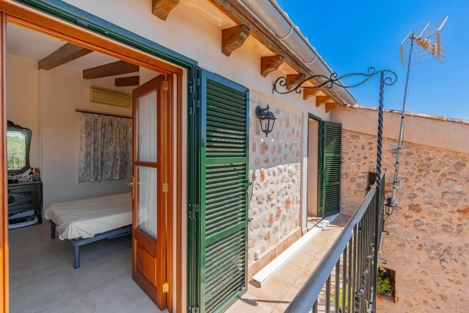 Balcony of Country homes for sale in Inca  with Air Conditioner, Heating and Private garden