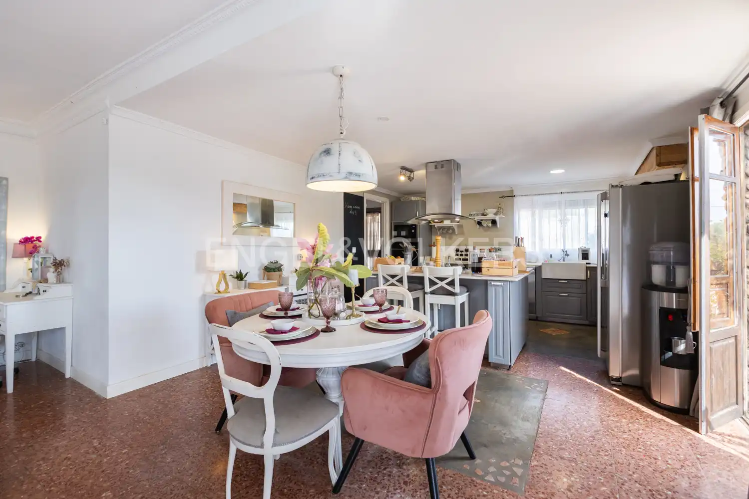 Comedor de Casa o chalet en venta en Pedralba con Aire acondicionado, Calefacción y Jardín privado