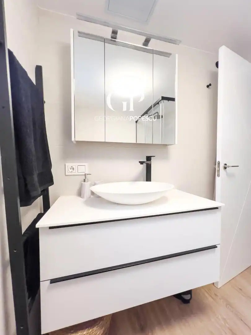 Badezimmer von Haus oder Chalet zum Verkauf in La Oliva mit Privatgarten, Terrasse und Möbliert