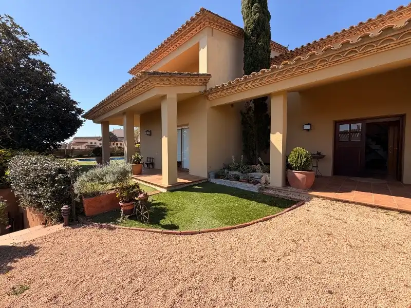 Exterior view of Houses for sale in Mont-ras  with Air Conditioner, Heating and Private garden