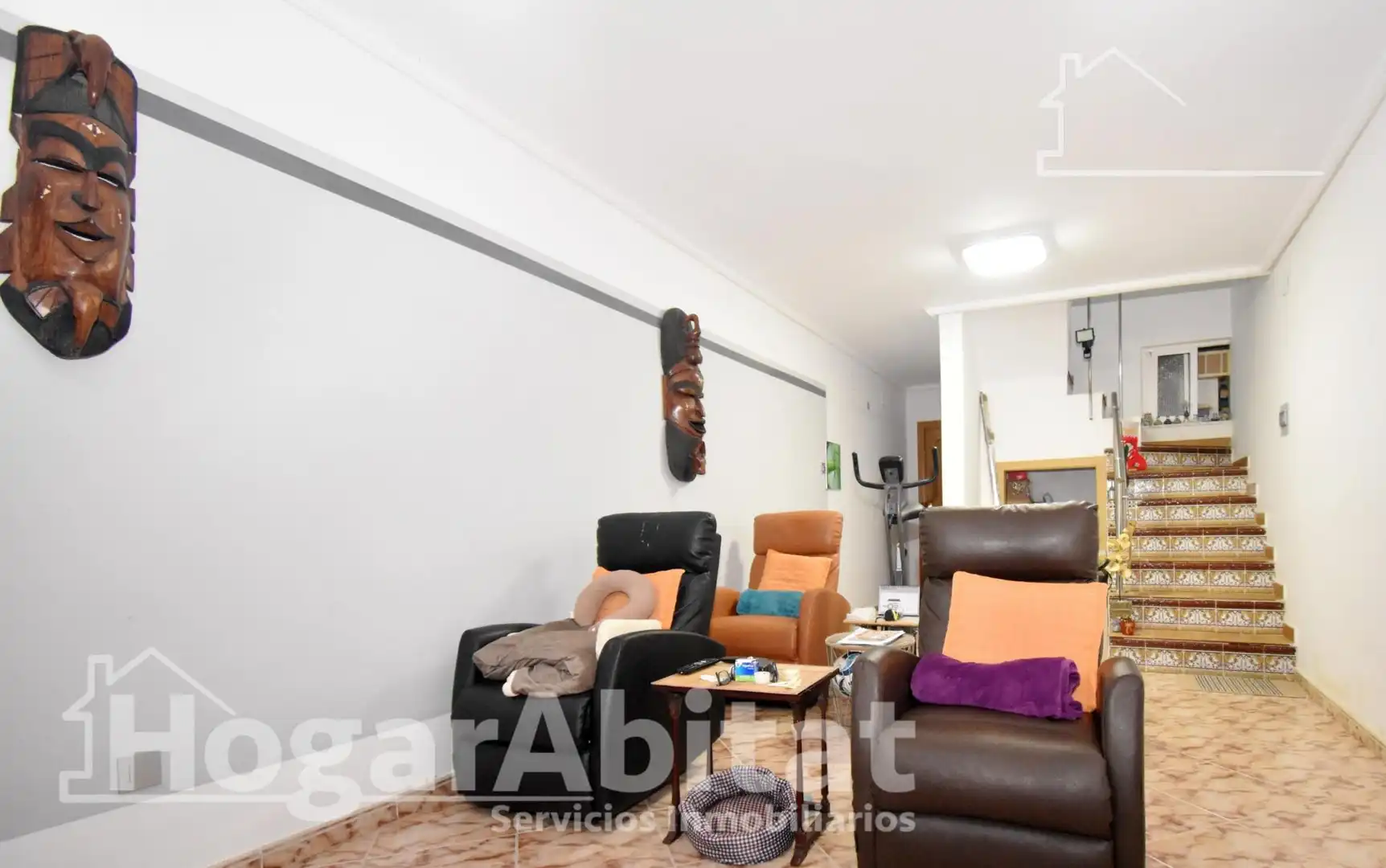 Sala de estar de Casa o chalet en venta en Castellón de la Plana / Castelló de la Plana con Aire acondicionado, Calefacción y Terraza