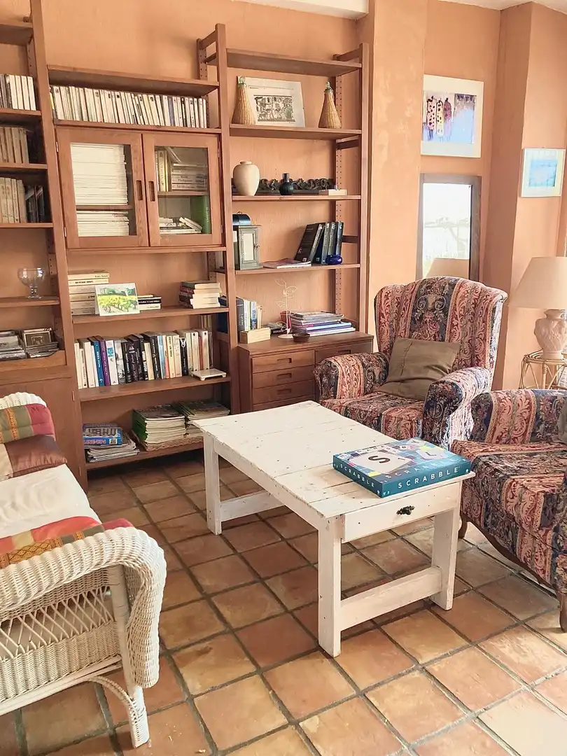 Sala de estar de Finca rústica en venta en Benimeli con Aire acondicionado, Calefacción y Jardín privado