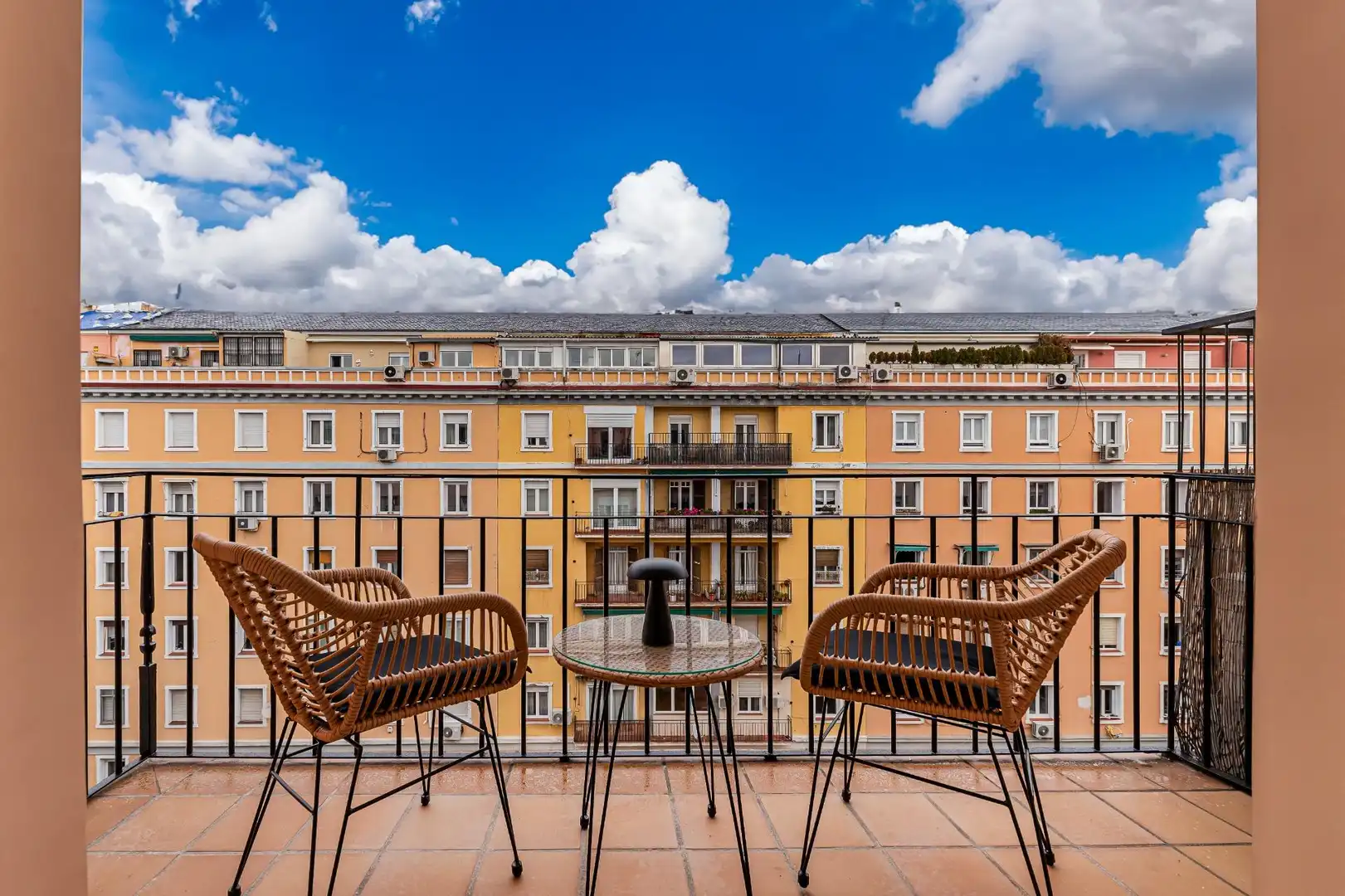 Terrace of Flat for sale in  Madrid Capital  with Air Conditioner and Furnished