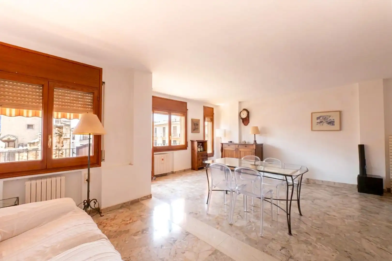 Sala d'estar de Pis en venda en Sant Feliu de Guíxols amb Aire condicionat, Calefacció i Terrassa