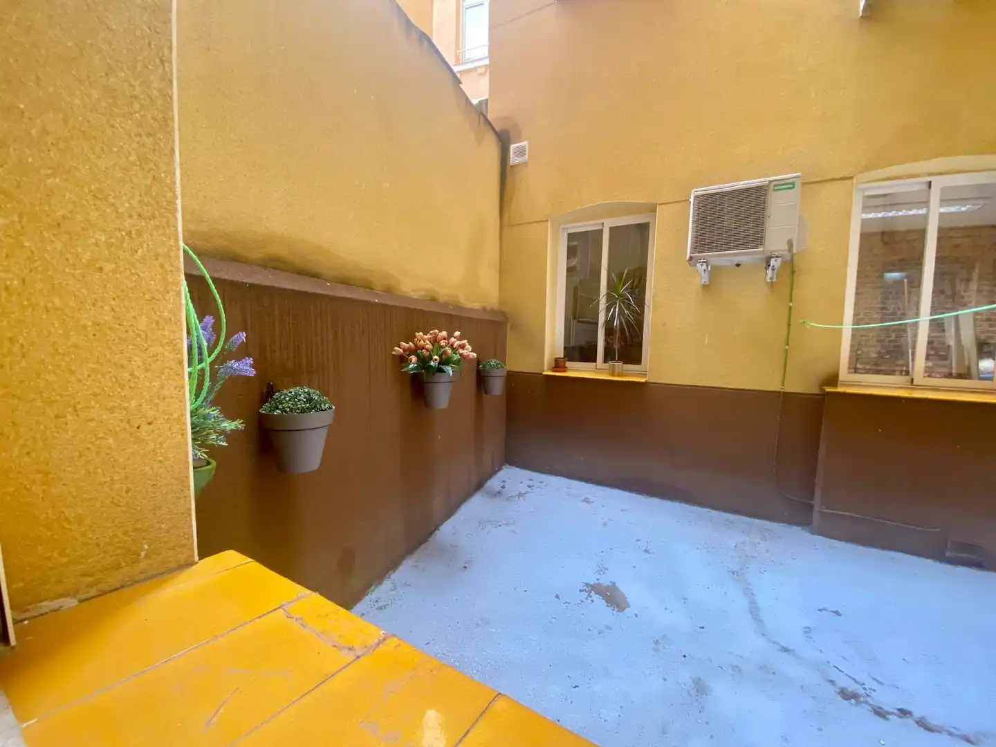 Terrasse von Wohnung zur Miete in Madrid mit Heizung und Möbliert
