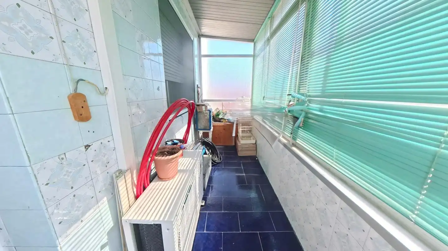Balcony of Attic for sale in Cornellà de Llobregat  with Air Conditioner
