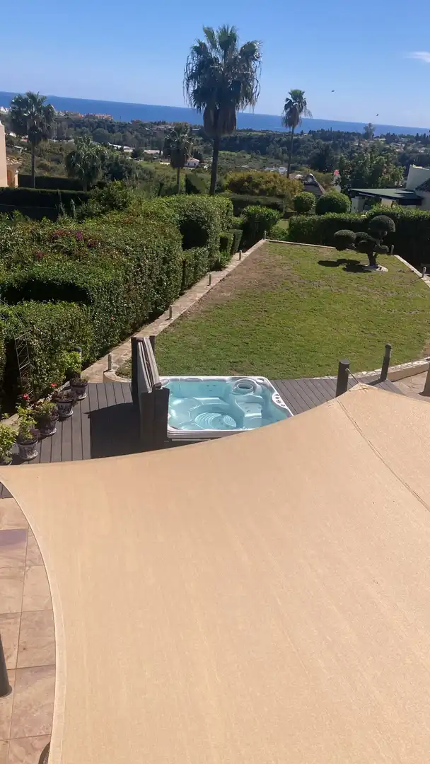 Terrace of Houses for sale in Estepona  with Air Conditioner, Private garden and Terrace