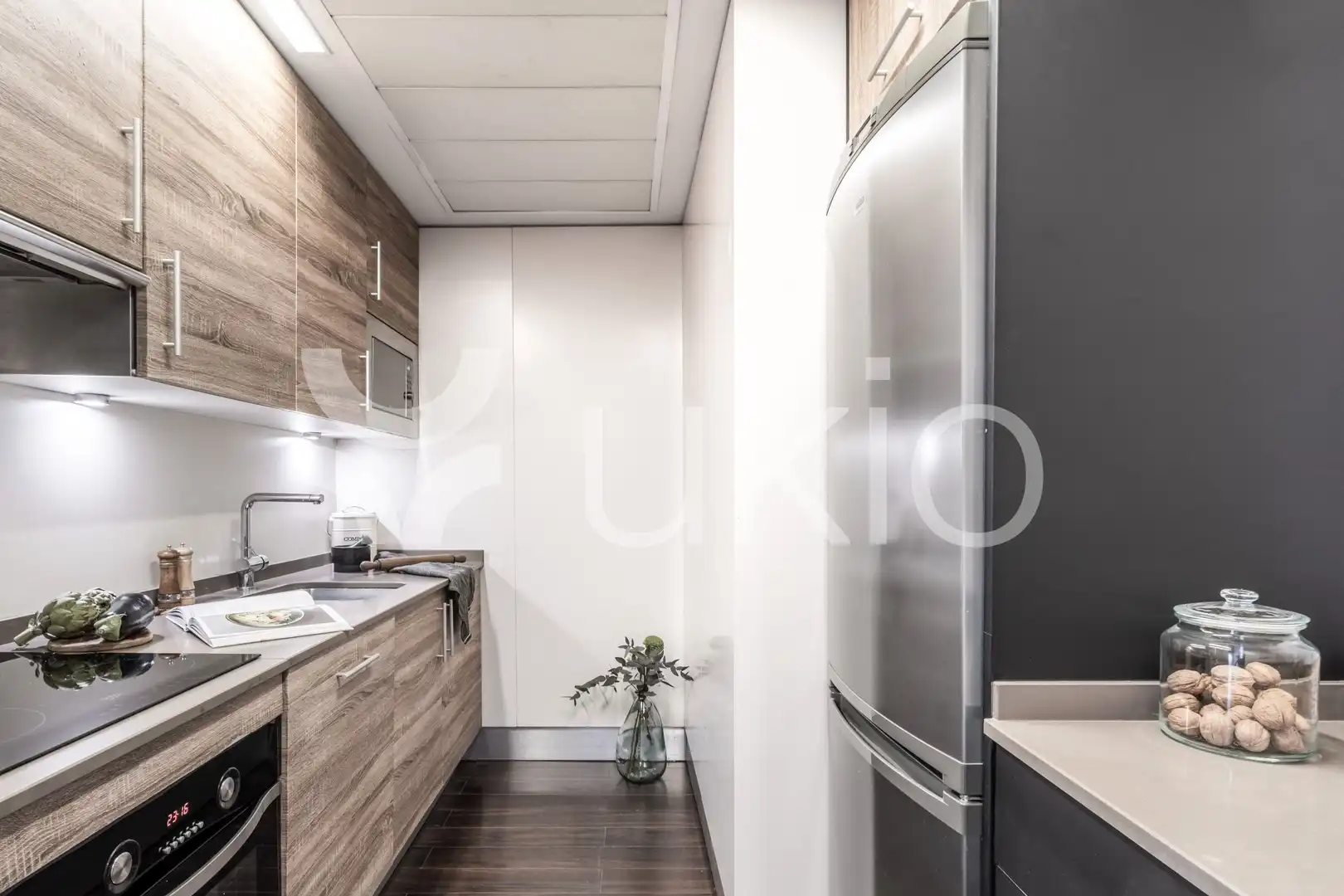 Kitchen of Apartments for rent in Madrid  with Air Conditioner, Heating and Furnished