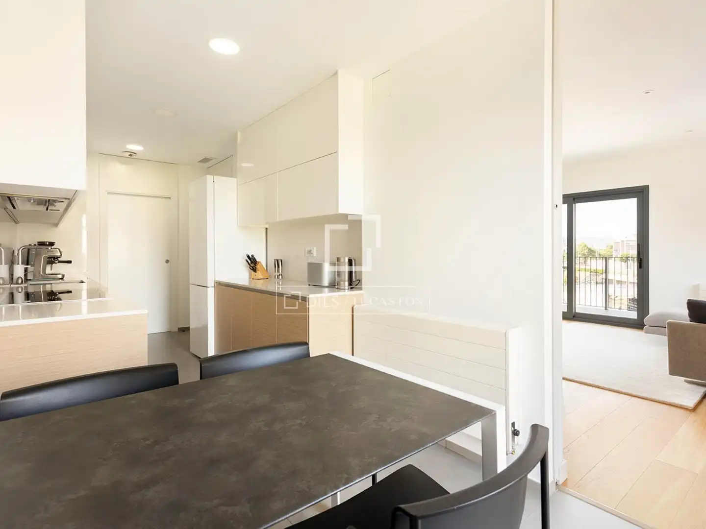 Kitchen of Flat for rent in Barcelona  with Air Conditioner, Heating and Parquet flooring
