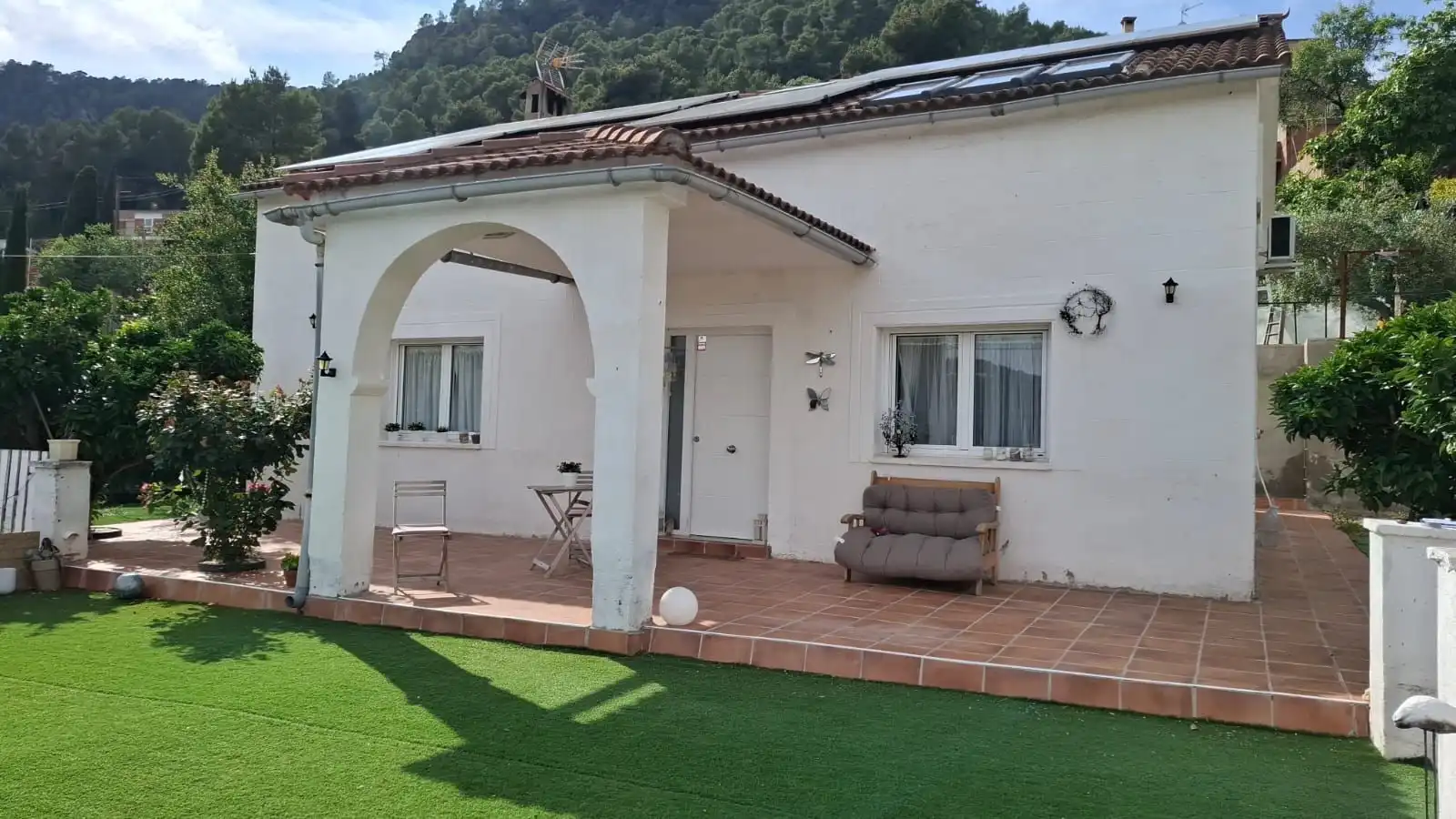 Jardín de Casa o chalet en venta en Vallirana con Aire acondicionado, Calefacción y Piscina