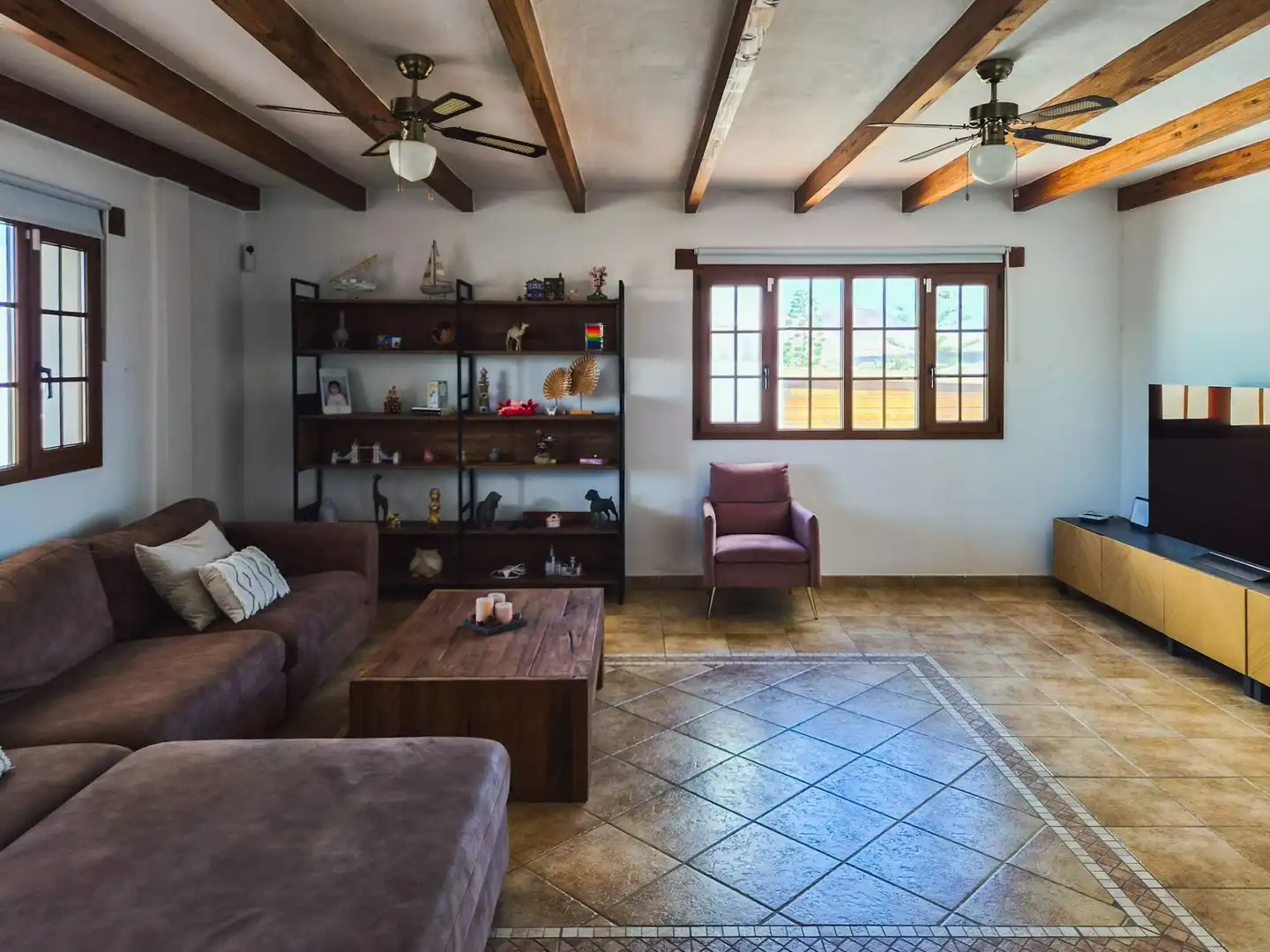 Living room of Houses for sale in La Oliva