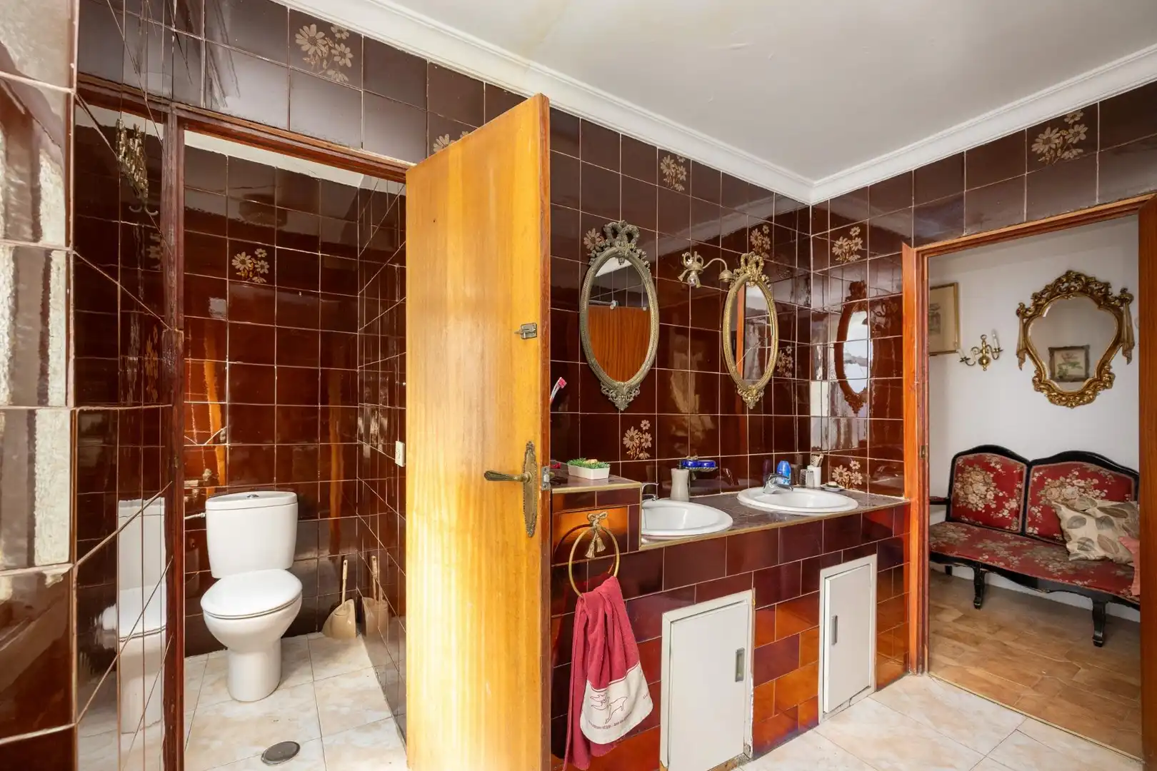 Baño de Casa o chalet en venta en Alhendín con Jardín privado y Terraza