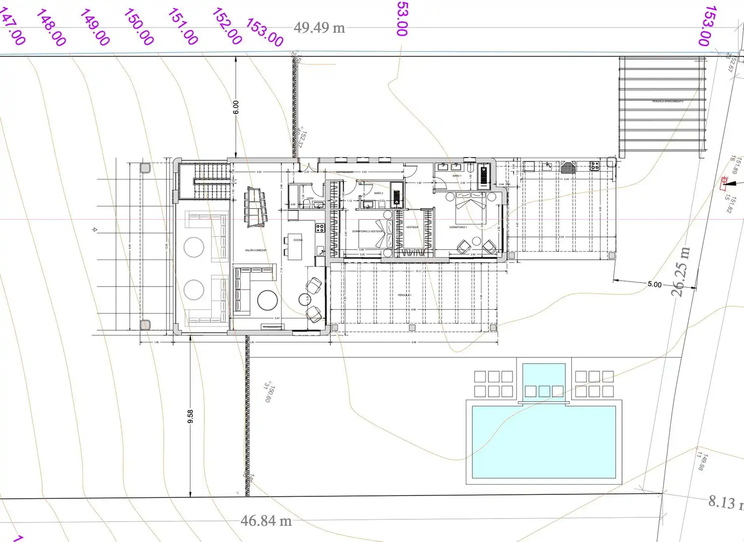Detached house with terrace for sale in Pedreguer, imagen 4