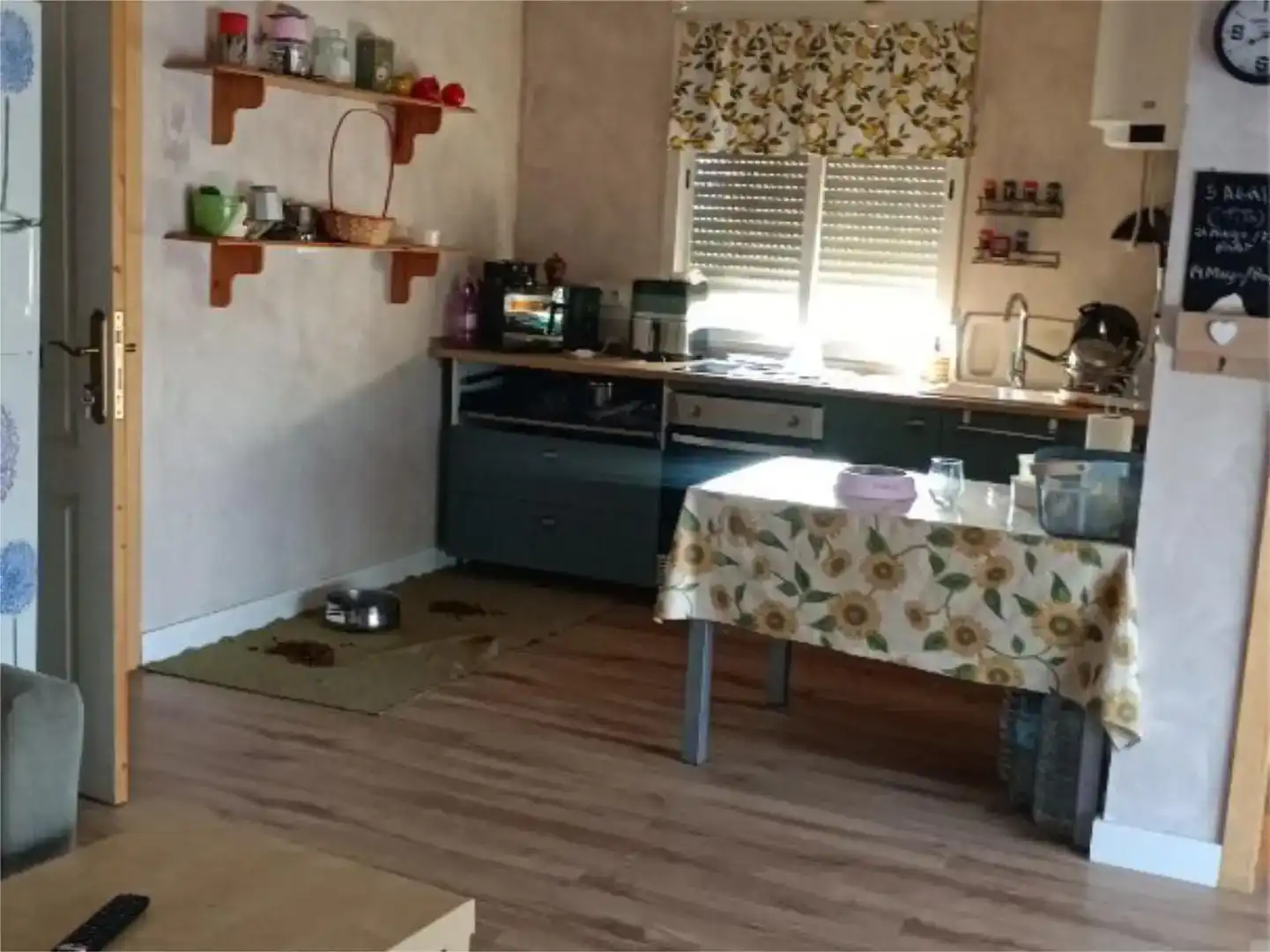 Cocina de Finca rústica en venta en La Haba  con Jardín privado, Parquet y Piscina