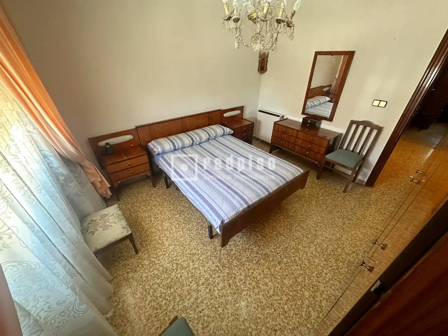 Bedroom of Flat for sale in Madrid  with Heating, Terrace and Storage room