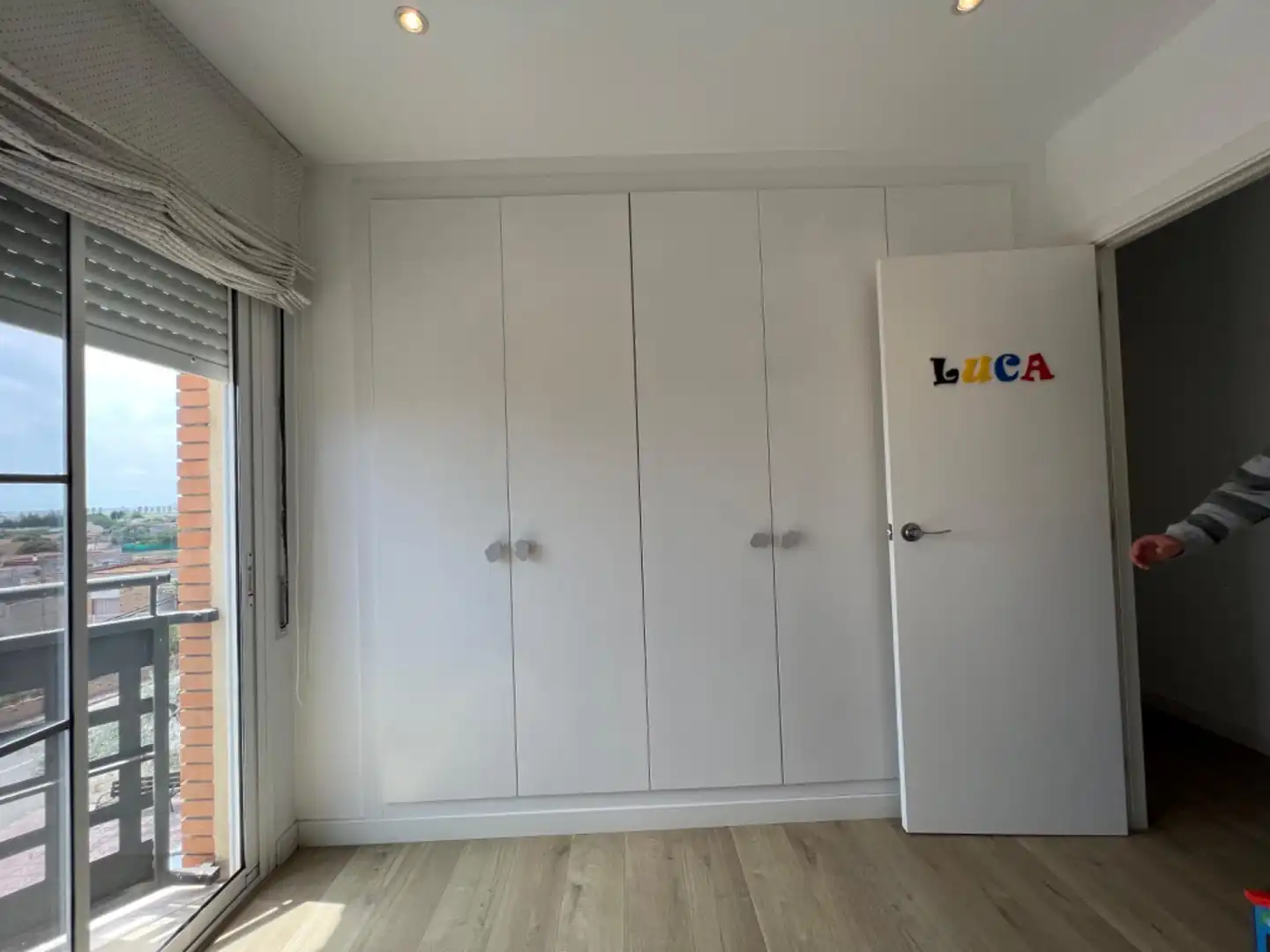 Habitación de Casa adosada en venta en Camarles con Aire acondicionado, Calefacción y Parquet