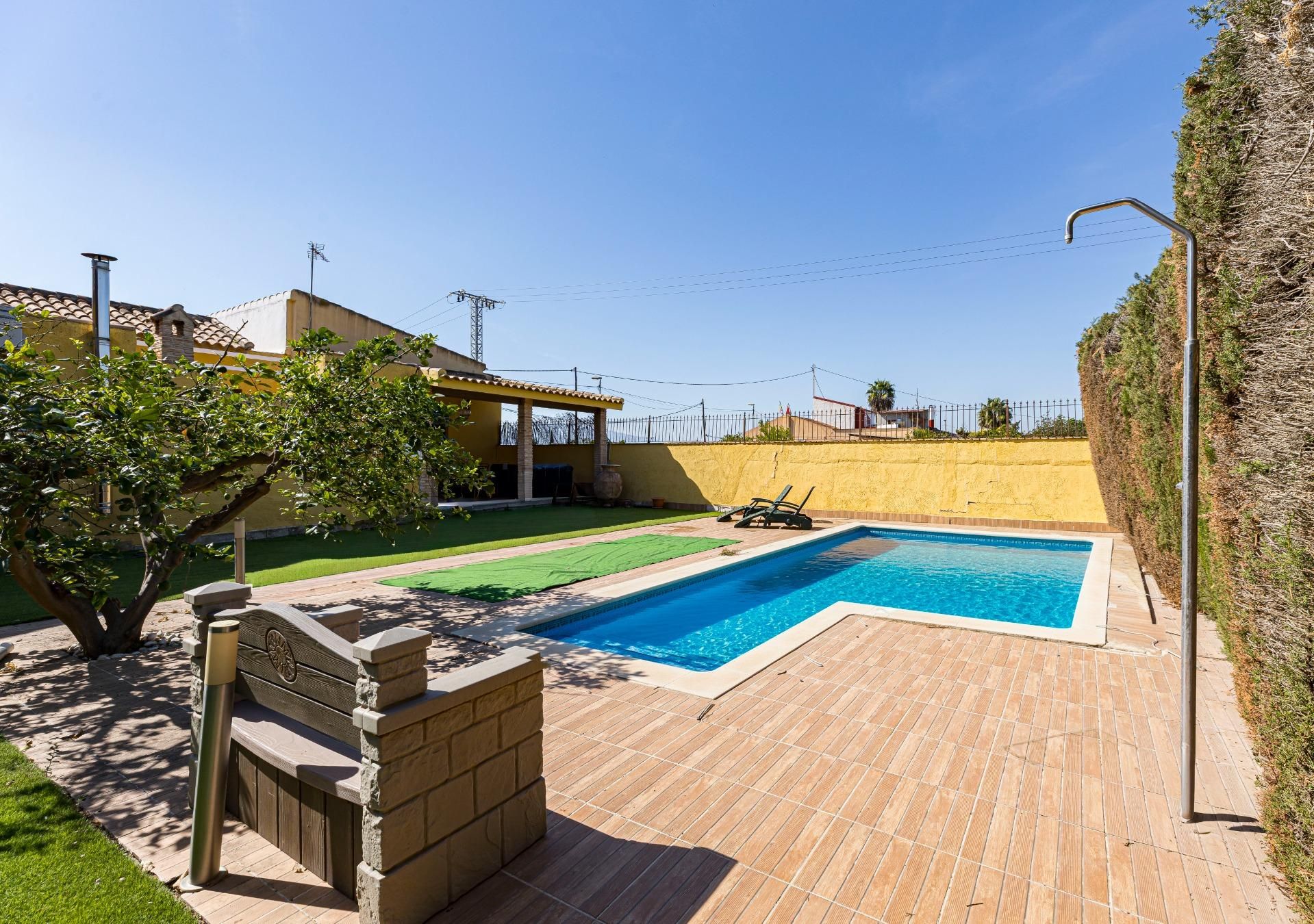 Piscina de Casa o chalet en venta en  Murcia Capital con Jardín privado y Piscina