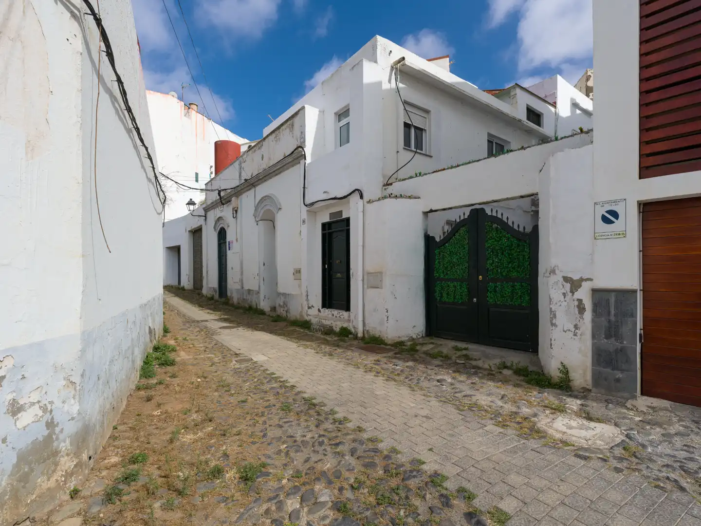 Vista exterior de Piso en venta en Telde
