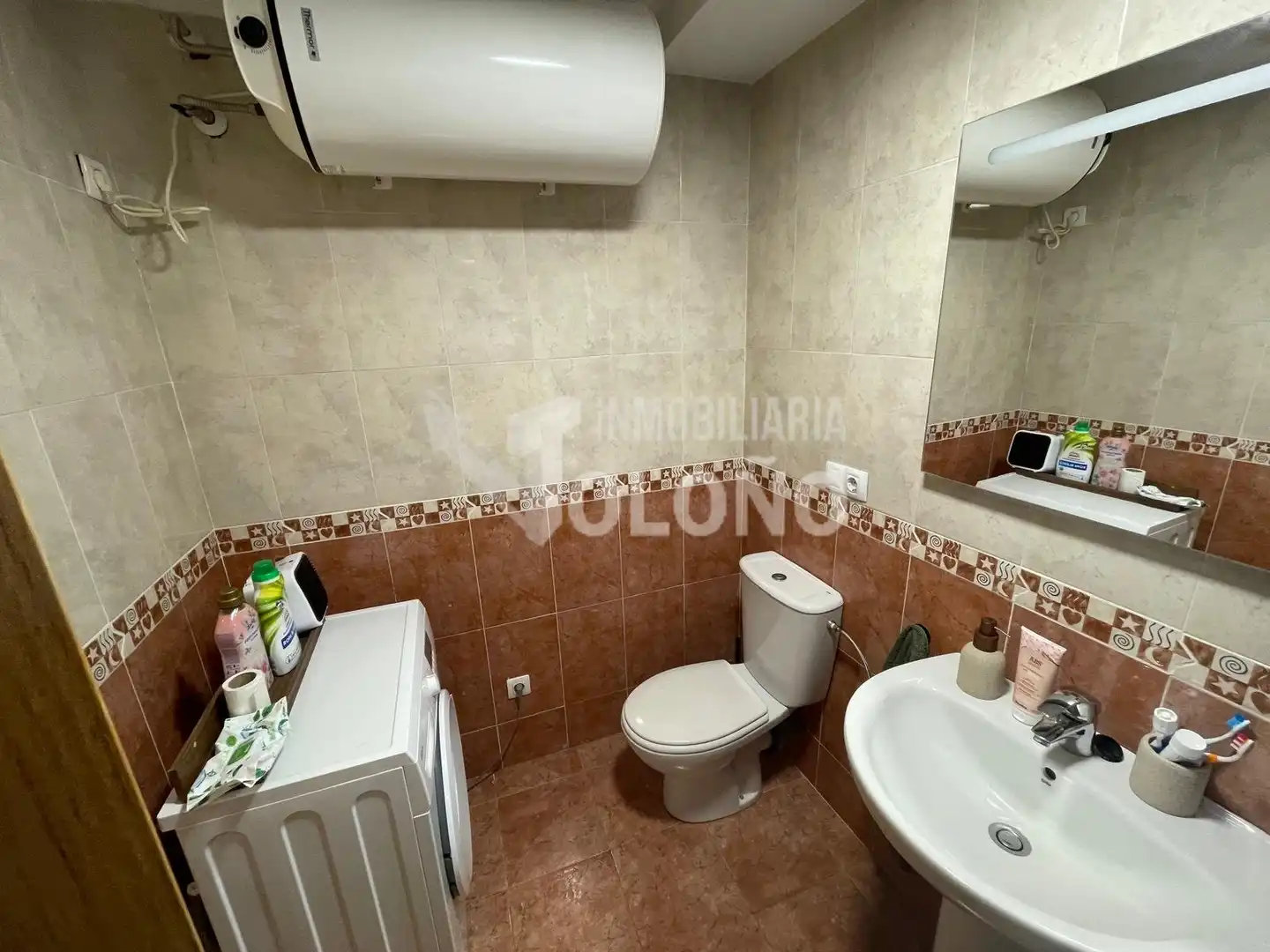 Bany de Apartament en venda en Cuzcurrita de Río Tirón amb Calefacció, Terrassa i Moblat