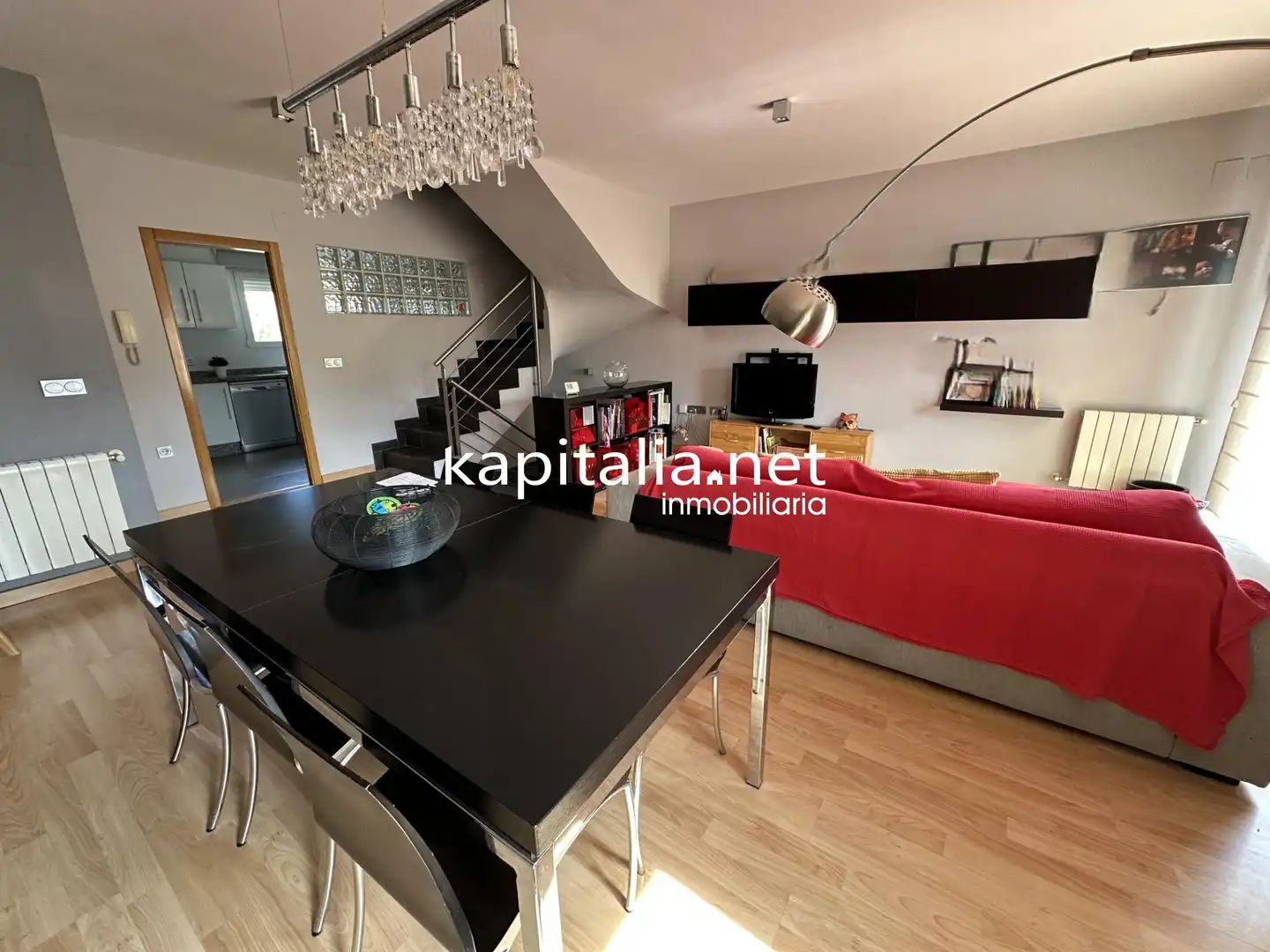 Sala de estar de Casa adosada en venta en Bocairent con Jardín privado, Terraza y Trastero