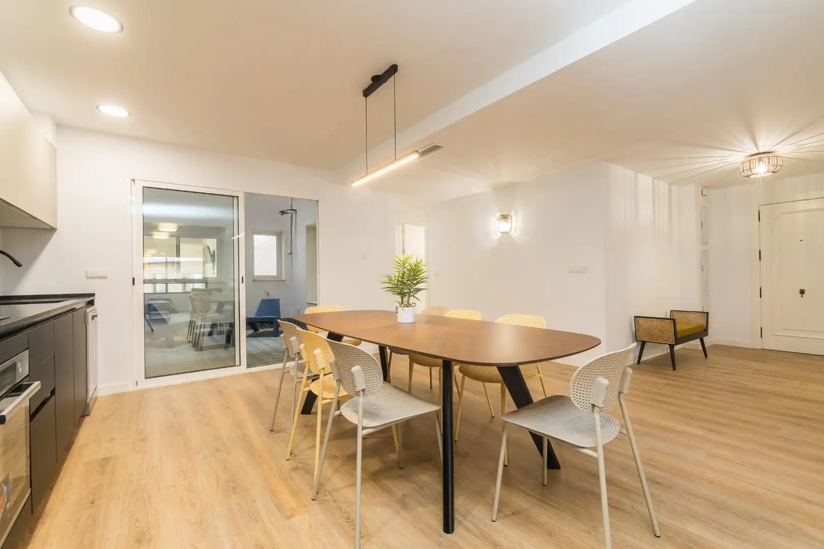 Esszimmer von Wohnung zur untervermieten in Elche / Elx mit Möbliert und Balkon