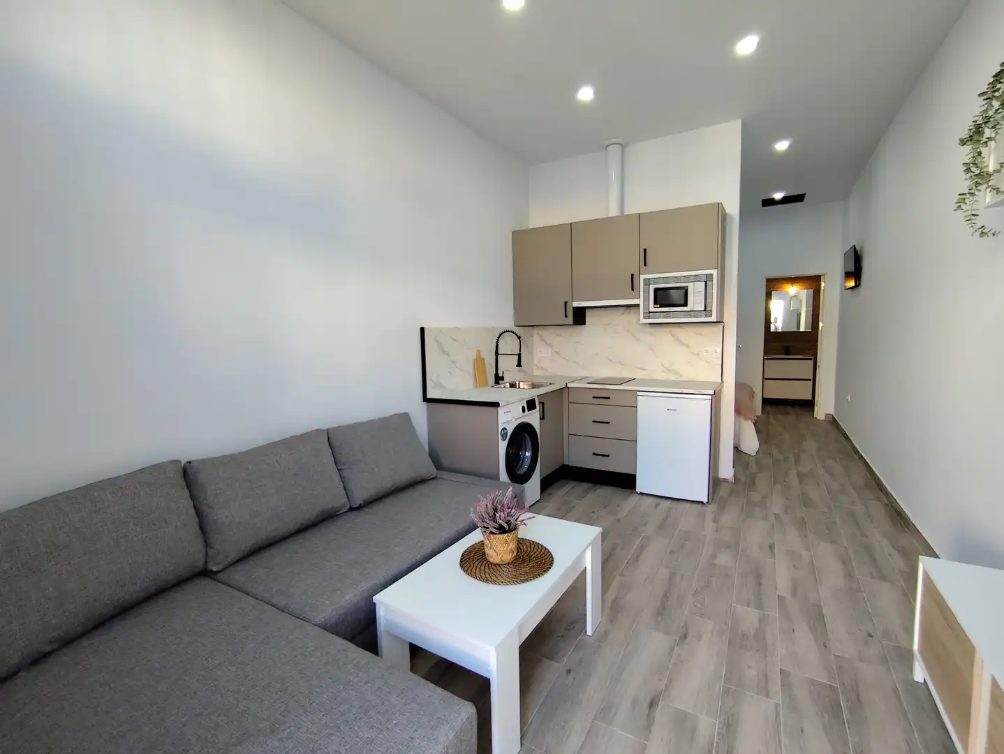 Sala de estar de Loft de alquiler en Sanlúcar de Barrameda con Aire acondicionado, Calefacción y Amueblado