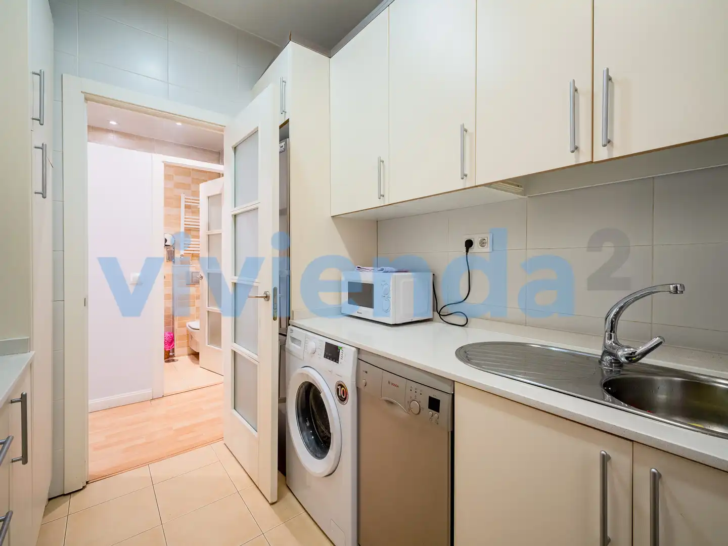 Kitchen of Flat for sale in Madrid  with Air Conditioner, Heating and Furnished
