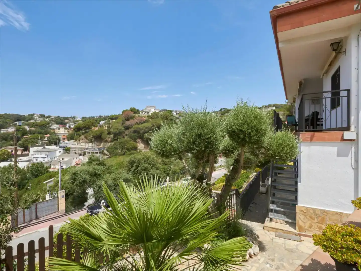 Jardín de Casa o chalet en venta en Dosrius con Aire acondicionado, Piscina y Balcón