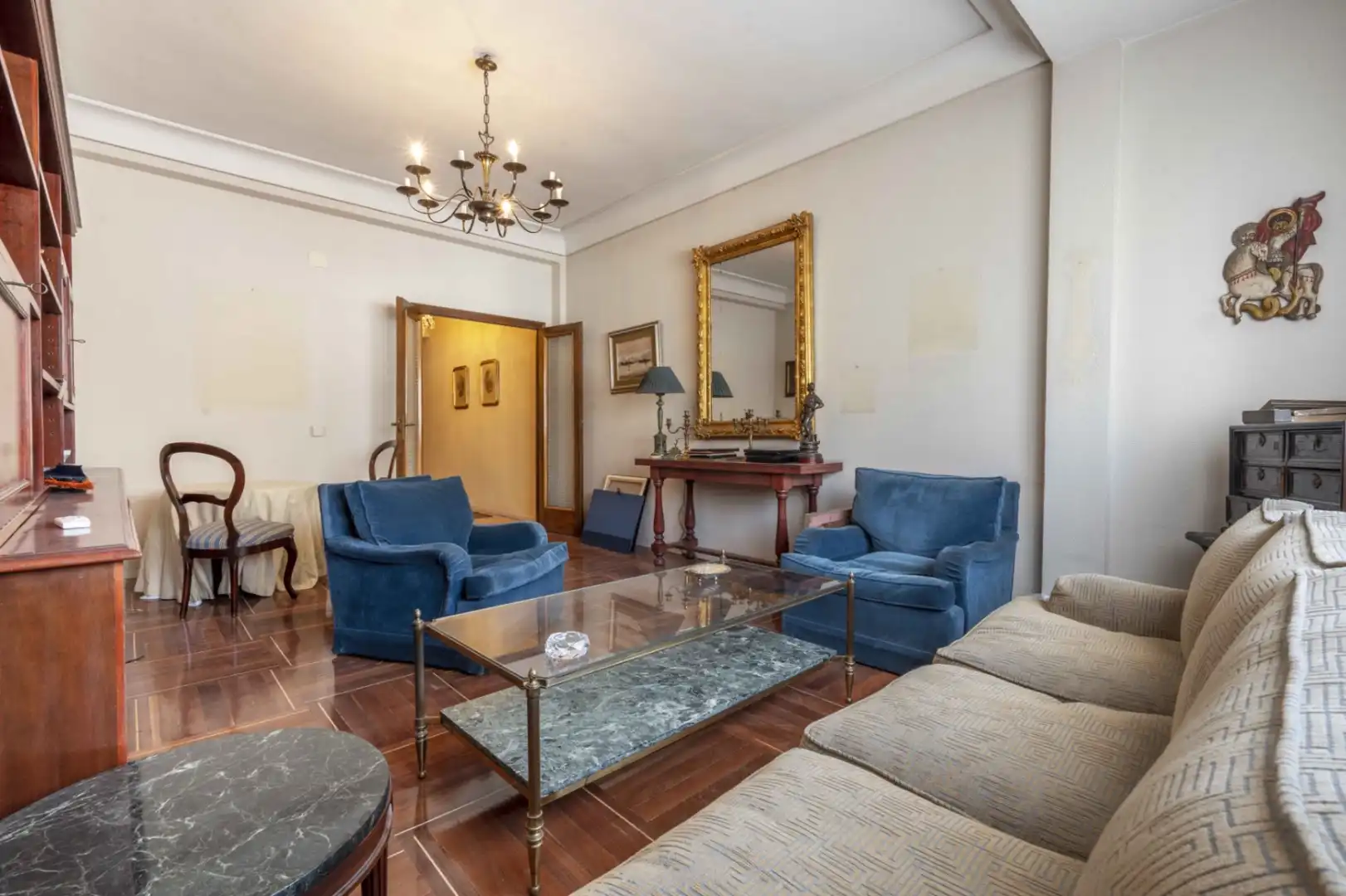 Sala de estar de Piso en venta en Madrid con Terraza y Trastero