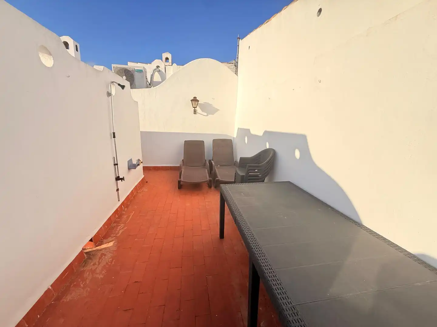 Terrace of Flat for sale in Pilar de la Horadada  with Air Conditioner, Furnished and Balcony