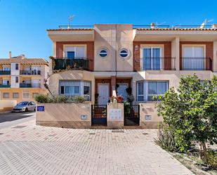 Exterior view of Single-family semi-detached for sale in Cuevas del Almanzora  with Air Conditioner, Private garden and Terrace