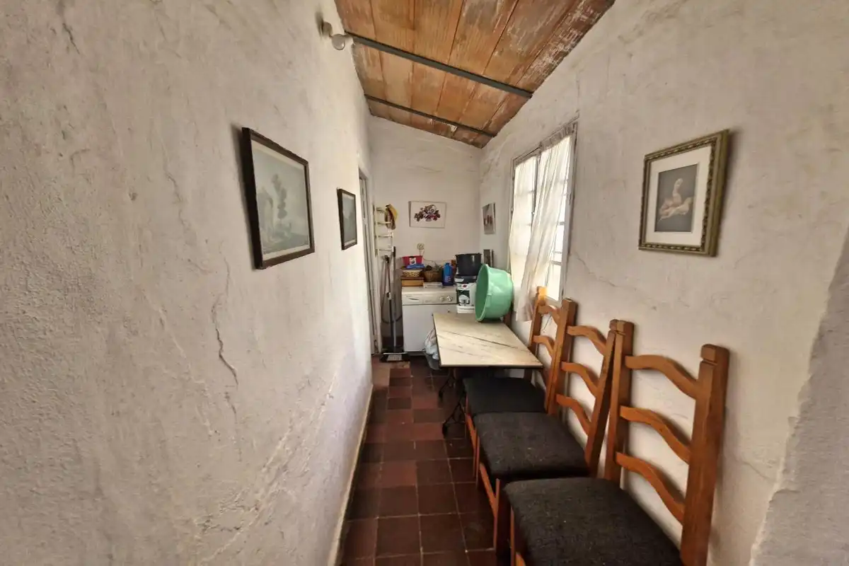 Menjador de Finca rústica en venda en Málaga amb Jardí privat, Terrassa i Traster
